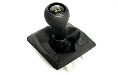 PDK sportknop en upgradekit voor kofferbak, zwart leer. Porsche 718 / 991.2 / 991 GT3 - 9827131208YR